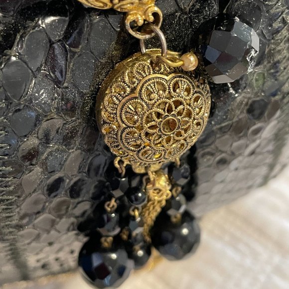 Upcycled Vintage Snakeskin Purse - Picture 16 of 16